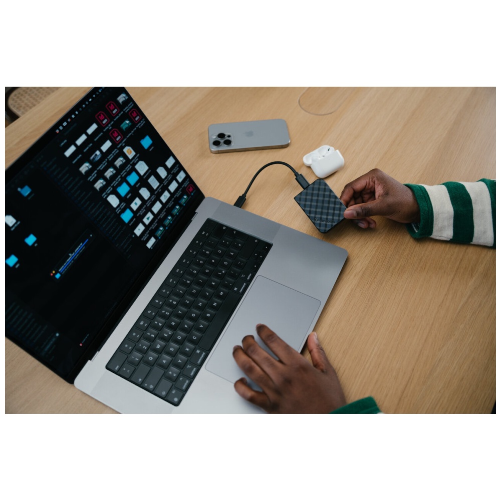 HDD extern Verbatim Store n Go Mini, 512GB, USB-C, Negru 1 Lerato.ro