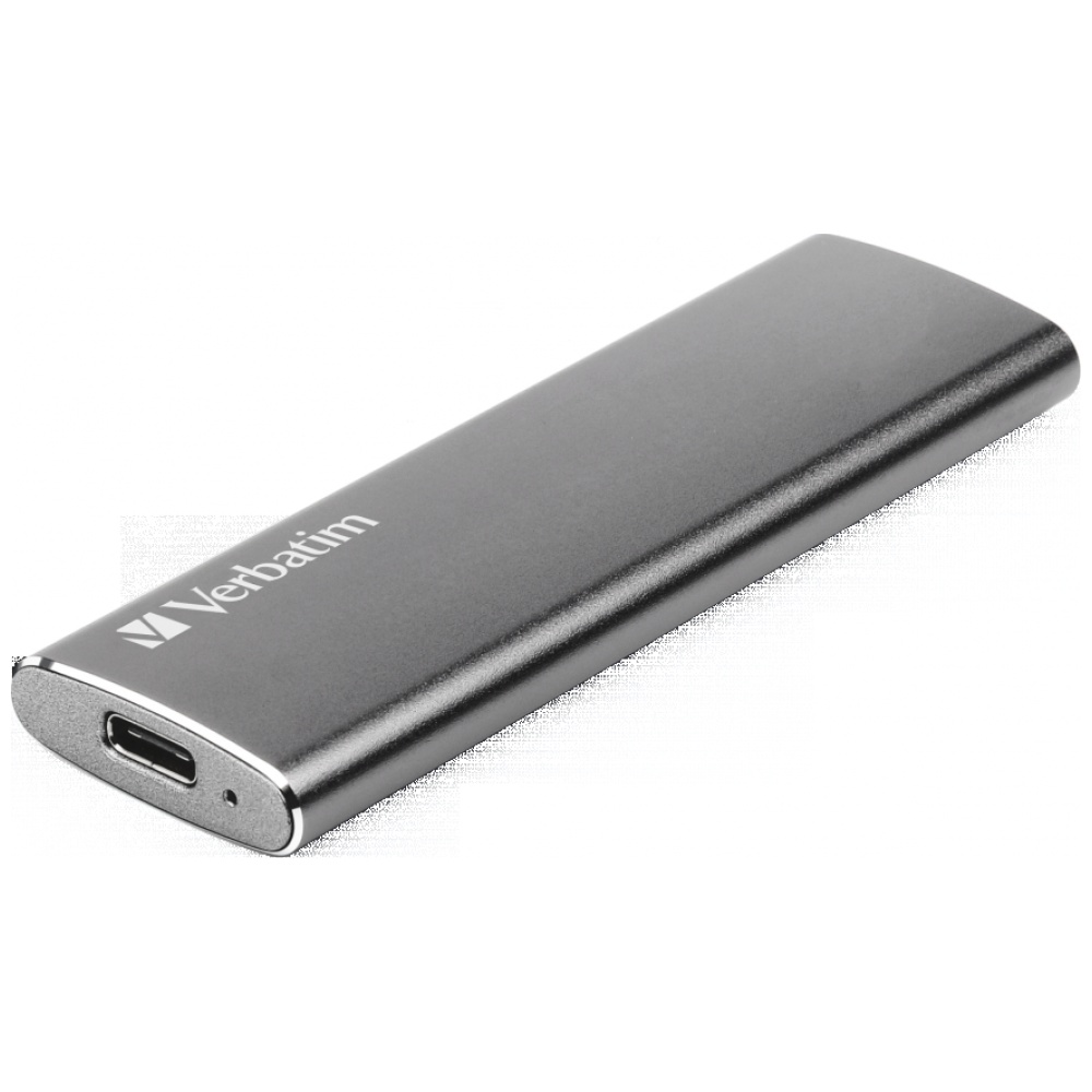 SSD extern portabil Verbatim Vx500, 120GB, USB-C, dimensiuni: 92 × 29 × 9 mm, greutate: 29g, Gri 1 Lerato.ro