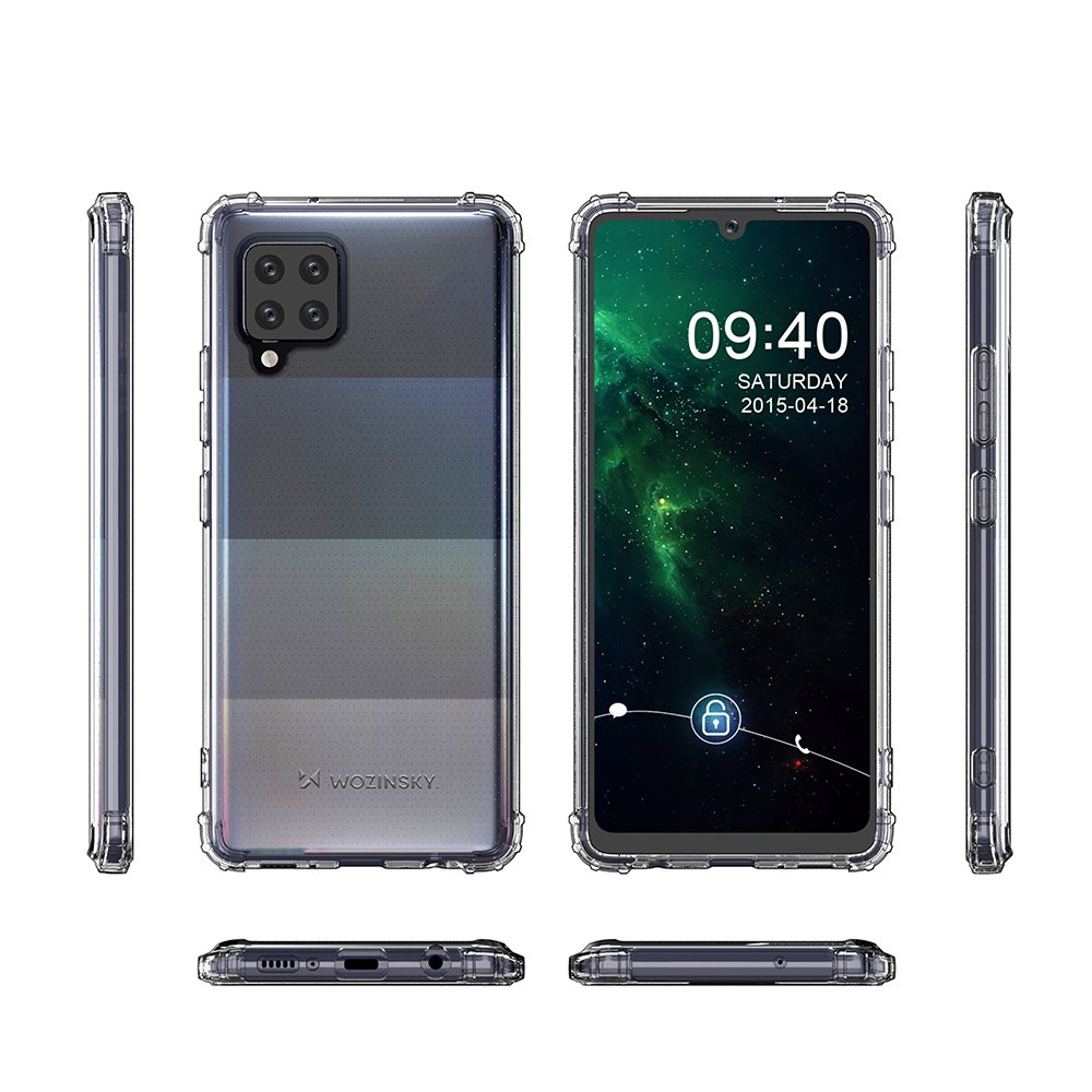 Carcasa rezistenta Wozinsky AntiShock compatibila cu Samsung Galaxy A42 5G, Transparenta 1 Lerato.ro