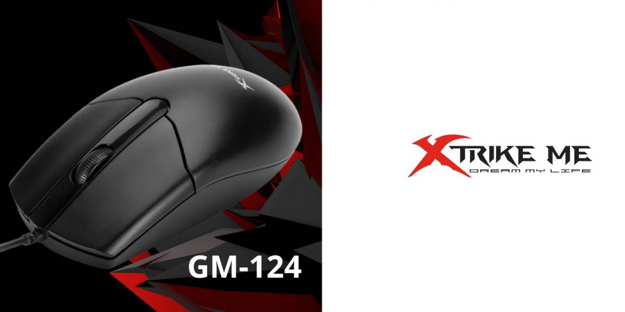 Mouse gaming XTRIKE ME GM-124, cu fir, USB, 1000 DPI, 3 Butoane, Negru 1 Lerato.ro