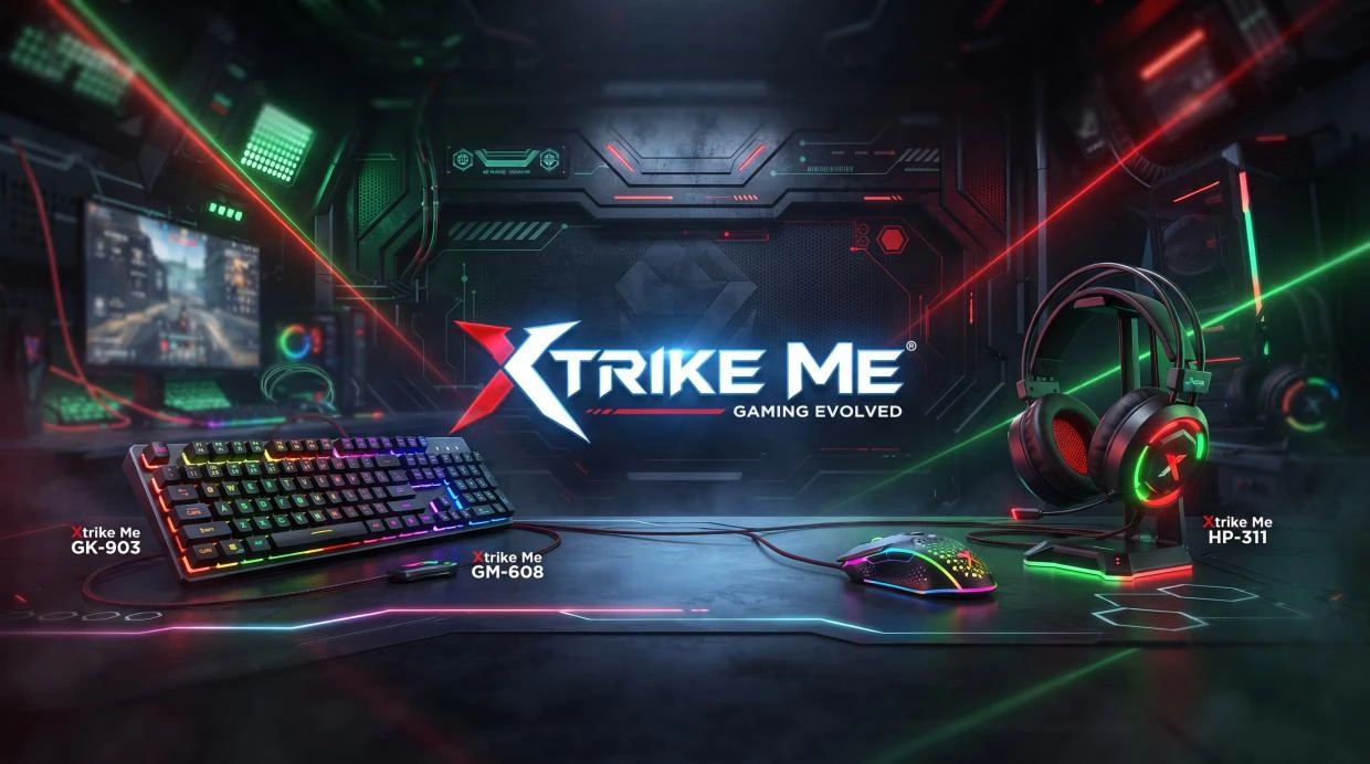 Casti gaming XTRIKE ME GH-519, Cu fir, Jack 3.5 mm, Iluminare RGB, Negru 1 Lerato.ro