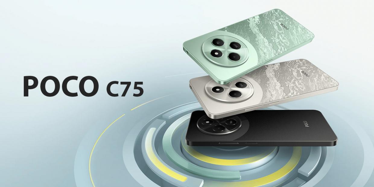 Telefon mobil Xiaomi Poco C75, 256GB, 8GB, 6.88 inch, 5160mAh, Green 1 Lerato.ro