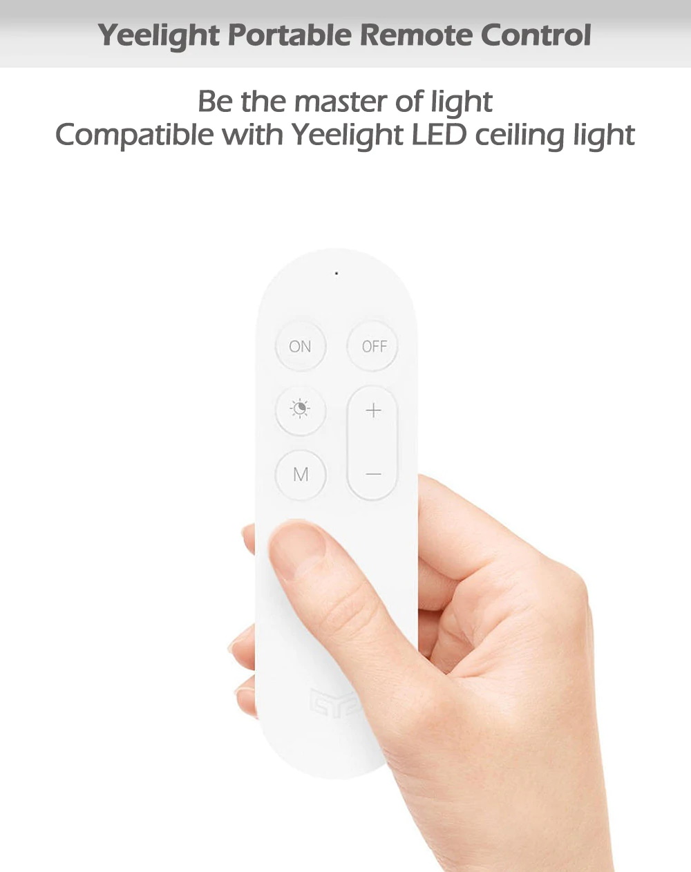 Telecomanda pentru plafoniere LED Smart Xiaomi Yeelight Alb 1 Lerato.ro