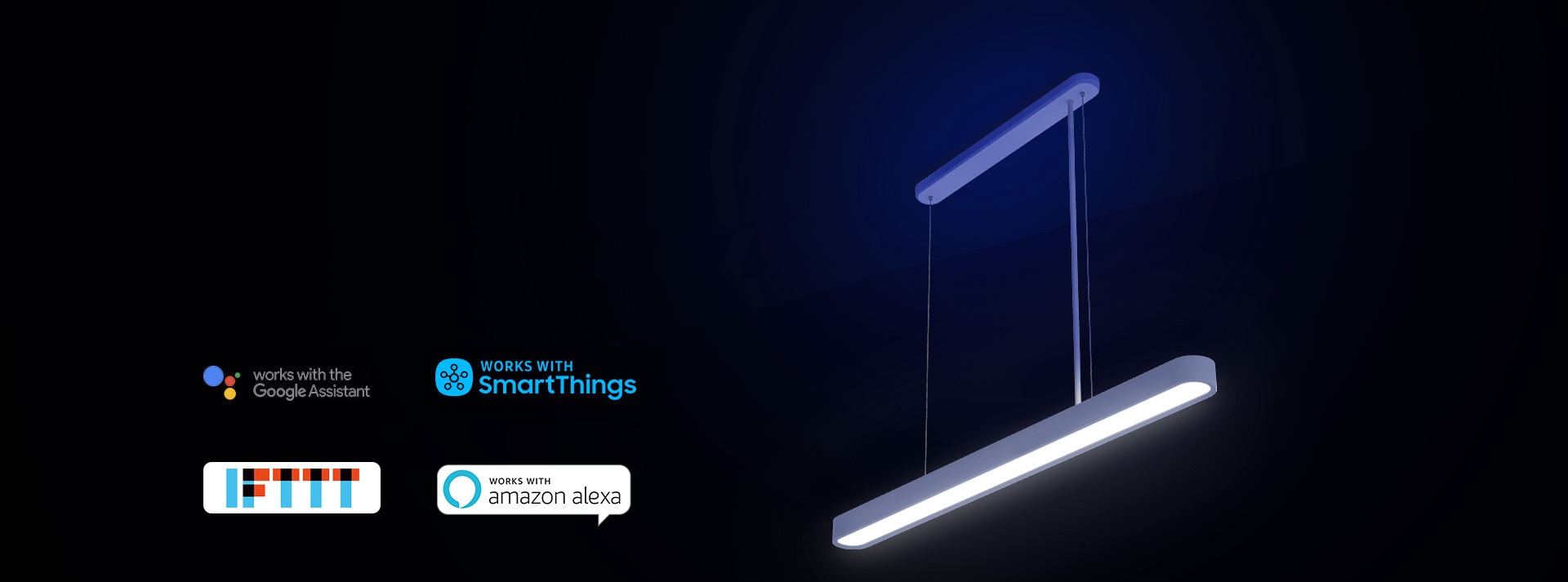 Lustra LED Smart Xiaomi Yeelight Crystal Light, WiFi, Alba 1 Lerato.ro