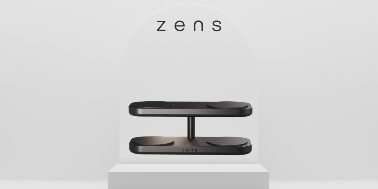 Statie de incarcare 4 in 1 Zens Quattro Charger Pro 4 Qi2, Compatibila MagSafe, Wireless Charging, 15W, USB-C, Negru 1 Lerato.ro