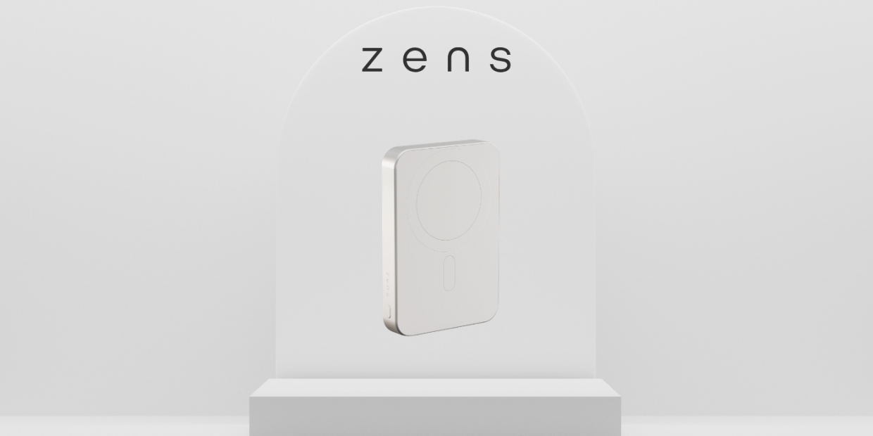 Baterie externa portabila Zens Pro 1 Slim Qi2, Compatibil MagSafe, 15W, 10000 mAh, USB-C, Alb 1 Lerato.ro