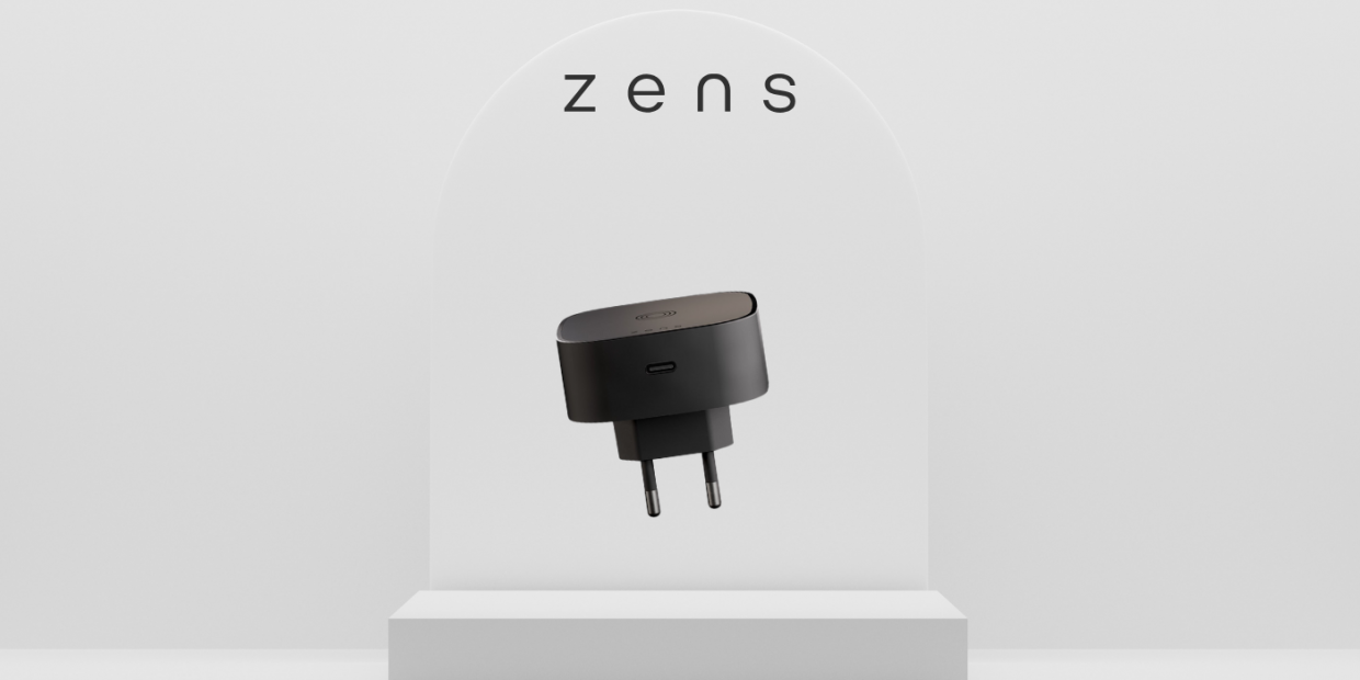 Incarcator wireless Zens Qi, Compatibil MagSafe, Incarcare Wireless 15W, Incarcare USB-C 20W, Negru 1 Lerato.ro