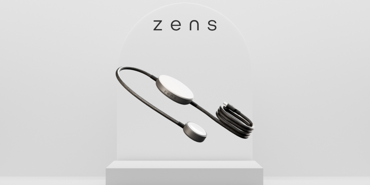 Incarcator wireless 2in1 Zens Pro 2 Qi, Compatibil MagSafe, Incarcare Wireless 15W / 5W, USB-C, Negru 1 Lerato.ro