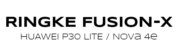 Carcasa Ringke Fusion X Huawei P30 Lite Black 1 Lerato.ro