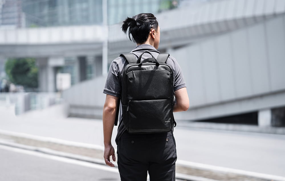 Rucsac pentru calatorii Tomtoc Explorer T71, 45 x 30 x 17 cm, Capacitate 24L, Negru 1 Lerato.ro