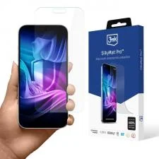 Folie protectie 3mk Silky Matt Pro compatibila cu iPhone 17, Transparent