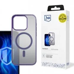 Carcasa 3mk Frosty MagCase compatibila cu iPhone 16 Pro Max, Purple