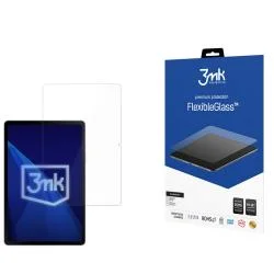 Folie protectie sticla securizata 3mk FlexibleGlass compatibila cu Samsung Galaxy Tab S10 FE, Transparent
