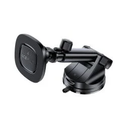 Suport auto universal Acefast D47, Dashboard Mount, Compatibil cu MagSafe, Incarcare Wireless 15W, Rotire 360 grade, Negru