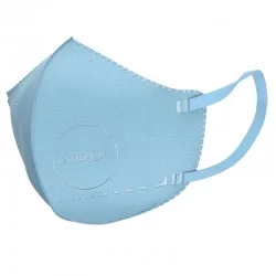 Set 2 Masti de protectie reutilizabile AirPop Kids NV, 4 straturi, Albastru