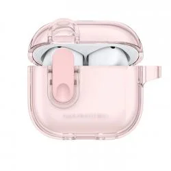 Carcasa AmazingThing Minimal compatibila cu Apple AirPods 4 Roz