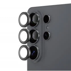 Protectie sticla securizata camera foto AmazingThing Sapphire Radix AR compatibila cu Samsung Galaxy S26 Ultra, Negru