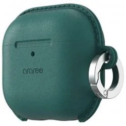 Carcasa Araree Pops compatibila cu Apple AirPods 4, Forest Blue