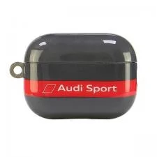 Carcasa Audi IML Sport compatibila cu Apple AirPods Pro 2, Gri