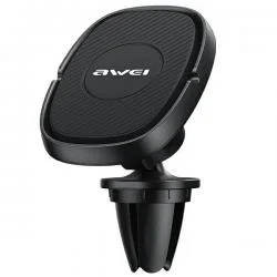 Suport auto magnetic AWEI X21, Grille Mount, Ajustabil, Negru