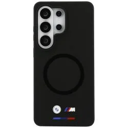 Carcasa BMW M Silicone cu MagSafe compatibila cu Samsung Galaxy S26 Ultra, Negru