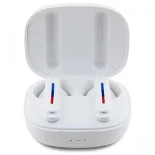 Casti wireless BMW BMBEMIATP20LOH, Printed Logos, Bluetooth 5.3, 320 mAh, USB-C, Alb