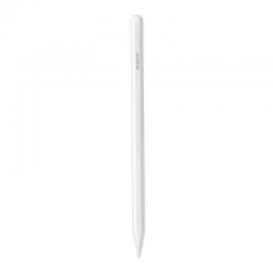 Stylus Pen Baseus Smooth Writing 2 compatibil cu tablete Apple iPad, Activ, Autonomie 10h, Wireless, 1 x Cablu USB la USB-C inclus, Alb