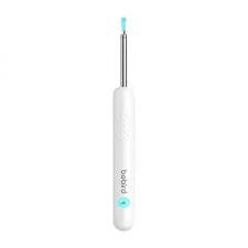 Otoscop cu camera pentru curatarea urechilor Bebird R1, 8MP, 180 mAh, Control aplicatie, Alb