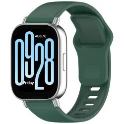 Curea Beline din silicon compatibila cu Xiaomi Redmi Watch 5, Verde