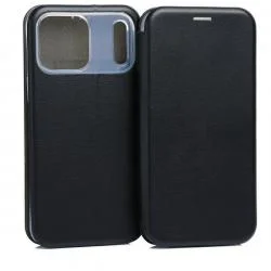 Carcasa Beline Magnetic Book compatibila cu iPhone 17 Pro Max, Negru
