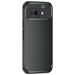 Carcasa Beline Carbon Armor compatibila cu Google Pixel 9a, Black