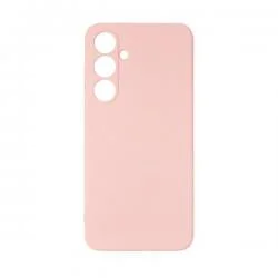 Carcasa Beline Silicone Case compatibila cu Samsung Galaxy S24 FE, Roz