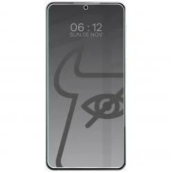 Folie sticla securizata Bizon Glass Clear Shadow Privacy compatibila cu Samsung Galaxy S26, Negru