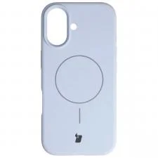 Carcasa Bizon Soft cu MagSafe compatibila cu iPhone 17, Albastru