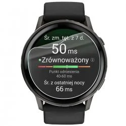Folie protectie Bizon Watch Hydrogel compatibila cu Garmin Venu 4 45mm, Transparent
