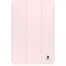 Husa Bizon Tab Clear Matt compatibila cu Samsung Galaxy Tab S10 FE Plus, 13.1 inch, Roz