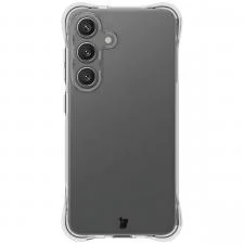 Carcasa Bizon Salpa compatibila cu Samsung Galaxy S25, Transparent