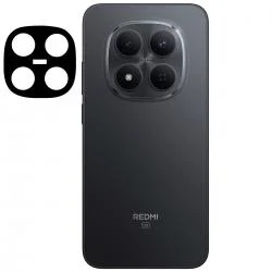 Set de 2 protectii camera foto Bizon Glass Lens compatibila cu Xiaomi Redmi Note 15 Pro 5G, Negru