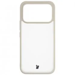 Carcasa Bizon Angelo compatibila cu Xiaomi Poco F8 Ultra, Transparent / Bej
