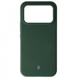 Carcasa Bizon Soft compatibila cu Xiaomi Poco F8 Ultra, Dark Green