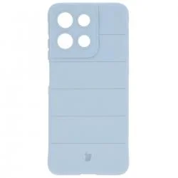 Carcasa Bizon Tur compatibila cu Motorola Moto G15 / G15 Power, Light Blue