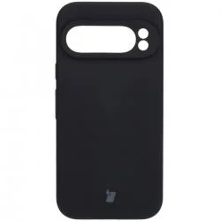Carcasa Bizon Soft compatibila cu Google Pixel 9 Pro, Negru