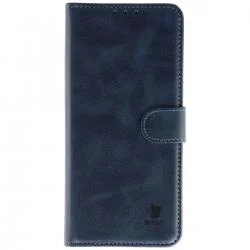 Husa flip cover Bizon Pocket compatibila cu Xiaomi 17 Ultra, Navy Blue