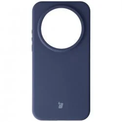 Carcasa Bizon Soft compatibila cu Xiaomi 17 Ultra, Dark Blue