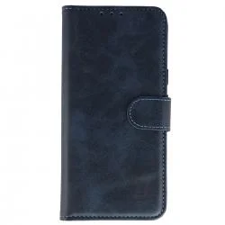 Husa flip cover Bizon Pocket compatibila cu Google Pixel 10a, Navy Blue