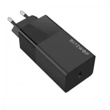 Incarcator retea BlitzWolf BW-S17, USB-C, Quick Charge 3.0, 65W, Negru