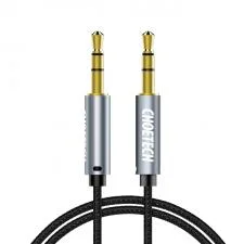 Cablu audio Choetech AUX002, 2x Jack 3.5mm, 1.2m, Negru