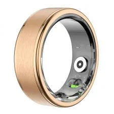 Inel smart pentru fitness Colmi R03, Marimea 10, Diametru 20mm, 5ATM, 15 mAh, Bluetooth 5.0, Auriu