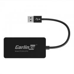 Adaptor wireless Carlinkit CCPA, Carplay si Android, WiFi, Negru