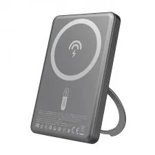 Baterie externa Dudao K28S1 Mini 5000mAh, 20W, USB-C, MagSafe, Gri